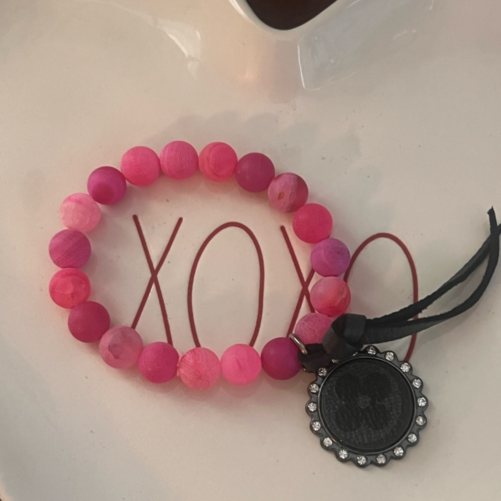 Cute pink fashion bracelet